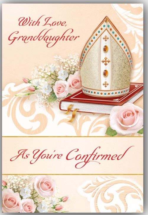 With Love, Granddaughter as You Are Confirmed 80109