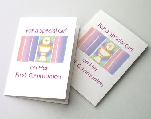        For a Special Girl on Her First Communion WCB1422
