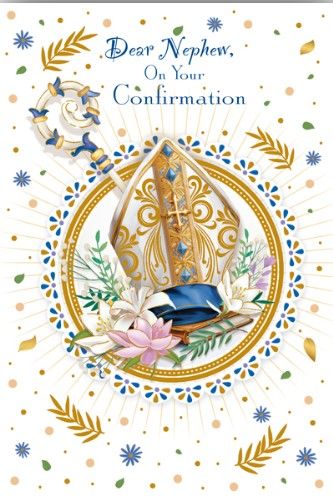 Dear Nephew on Your Confirmation 84237