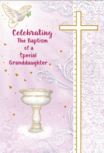 Celebrating the Baptism of a Special Granddaughter 83054