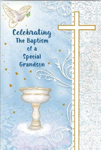Celebrating the Baptism of a Special Grandson 83053