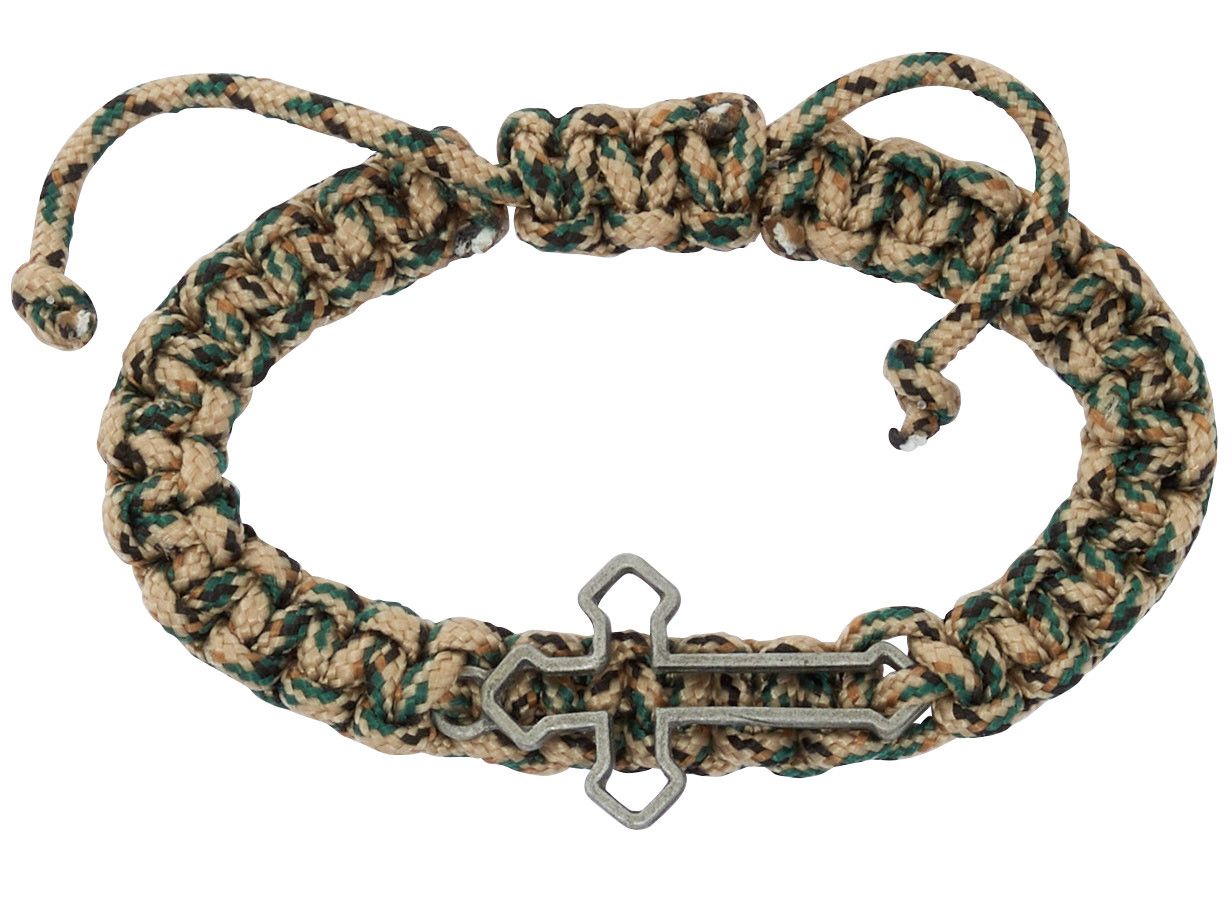        Paracord Cross Bracelet B1056C