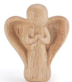        2.5" Mini Wood Comfort Angel 15388