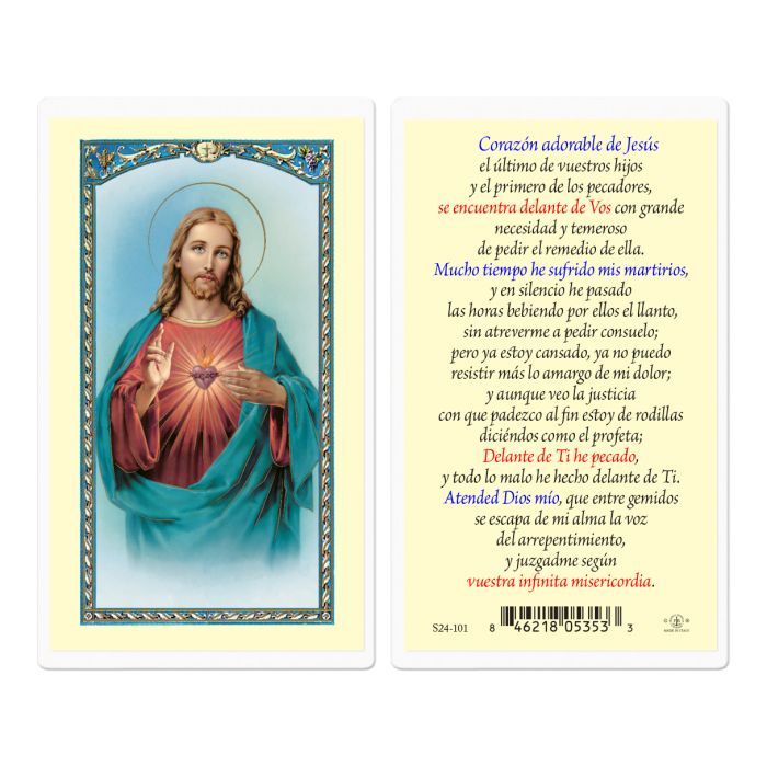         Corazon Adorable de Jesus S24-101