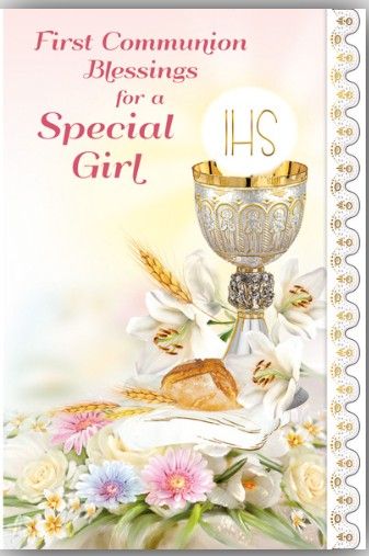        First Communion Blessings for a Special Girl 80105
