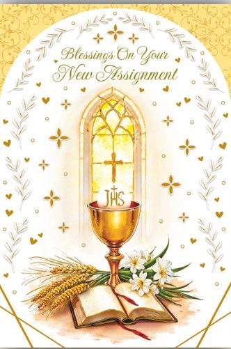        Blessings On Your New Assignment 84216