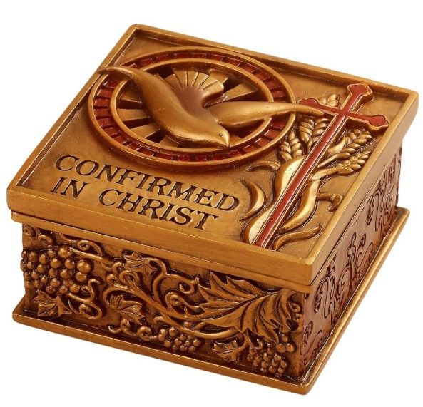 2.75" Confirmation Keepsake bronze - 40083