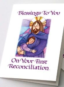 Blessings to You on Your First Reconciliation WCB1622