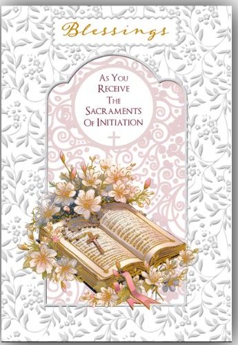 Blessings as You Receive the Sacraments of Initiation 80113