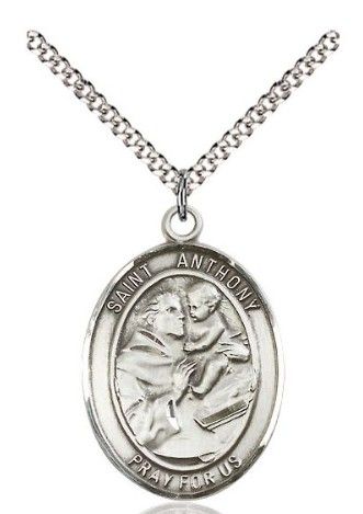 Anthony Sterling Silver Oval 24" Endless 7004SS/24 CH-C52End