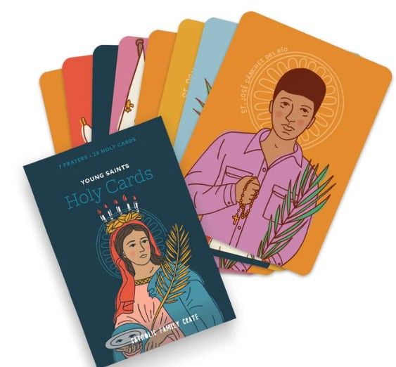 Young Saints Holy Cards - F-07