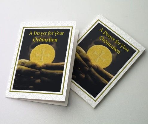        A Prayer for Your Ordination WCA50195