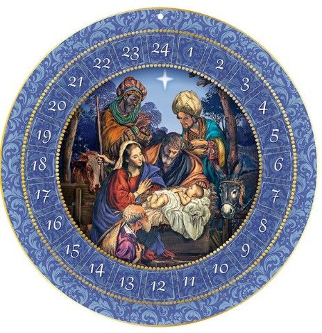 For We Have Seen His Star Round Advent Calendar G4281