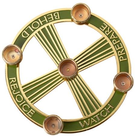 Bronze Advent Candle Holder G4025