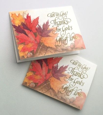 Let us Give Thanks WCB10599