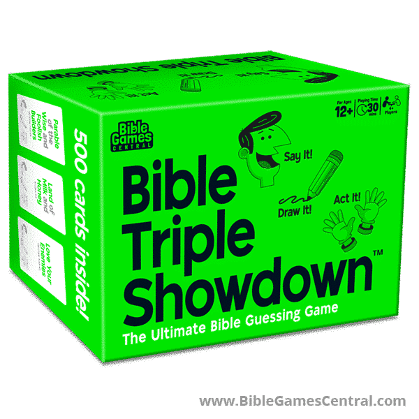 Bible Triple Showdown Board Game 9426
