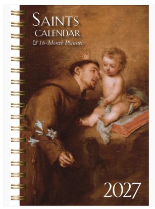 2027 Saints Calendar and Planner 2027 Saints Calendar and Planner