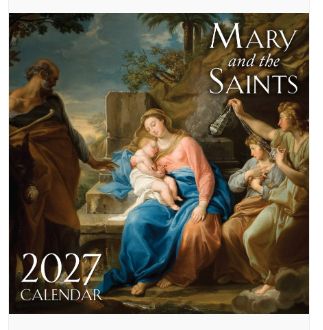        2027 Mary and the Saints Wall Calendar