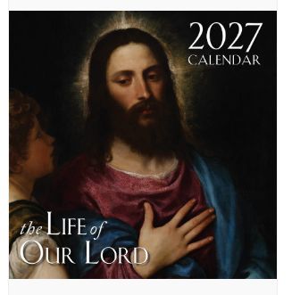        2027 Life of Our Lord Wall Calendar