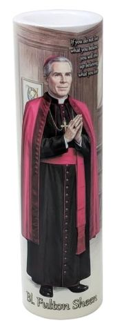 Blessed Fulton Sheen LED Candle C-8084