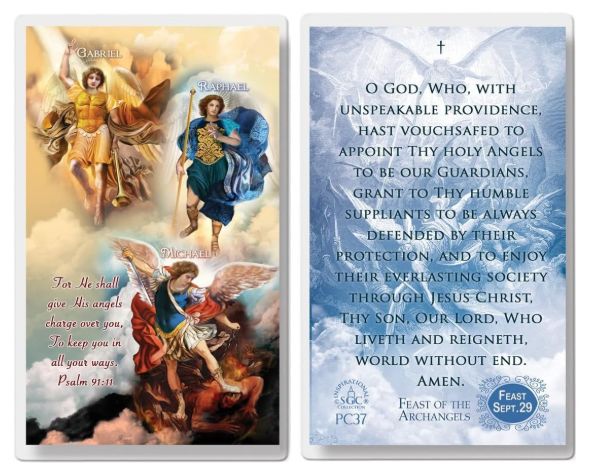 Archangels Holy Card PC37