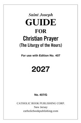 2027 Guide for Christian Prayer 406/G