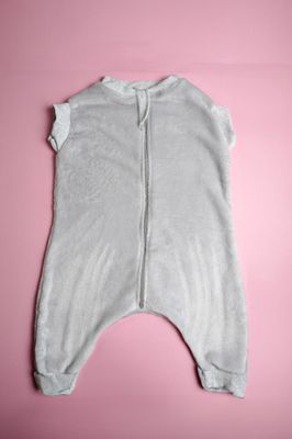 Saquito Plata con borreguita - 2-3 años