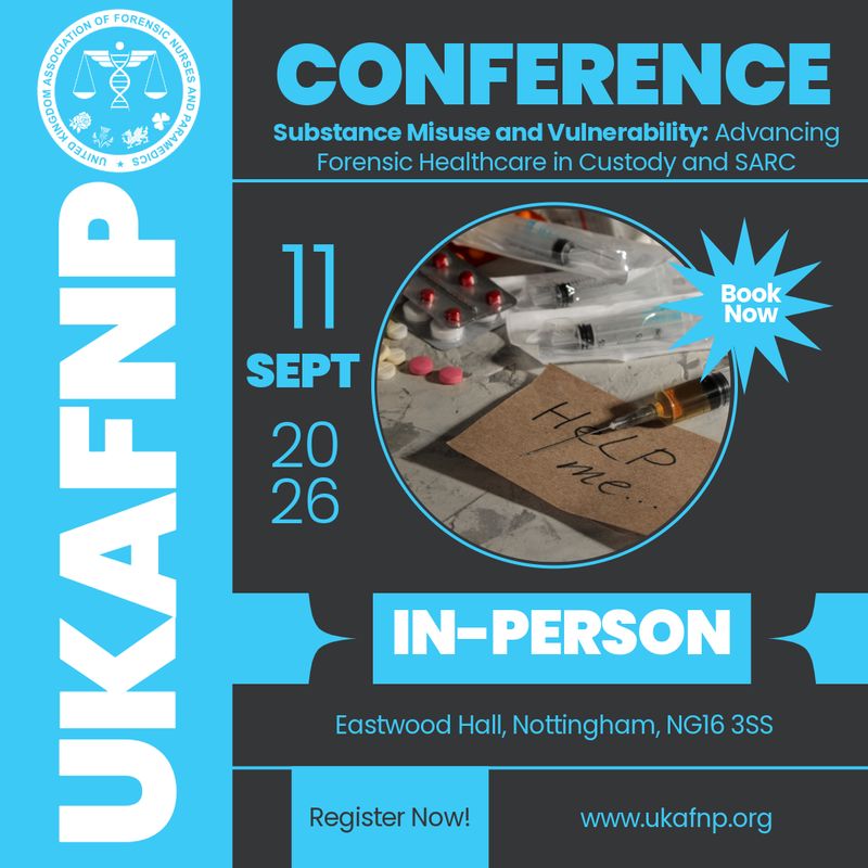 #UKAFNPConf26 | Substance Misuse and Vulnerability (In-Person Ticket)