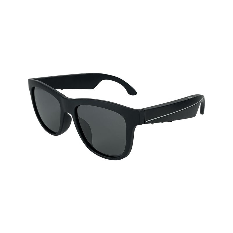 Dual New York Black Smart Bluetooth Sunglasses