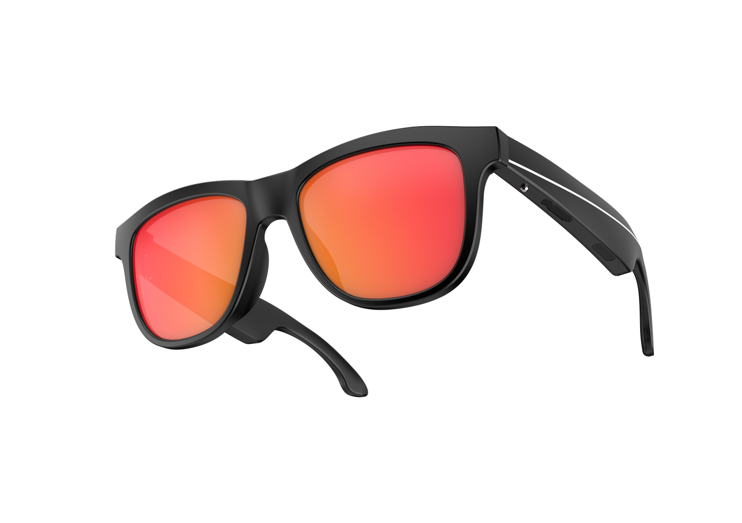 Dual New York Red Smart Bluetooth sunglasses