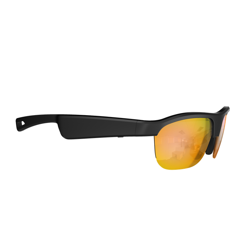 Dual London Orange Smart Bluetooth sunglasses