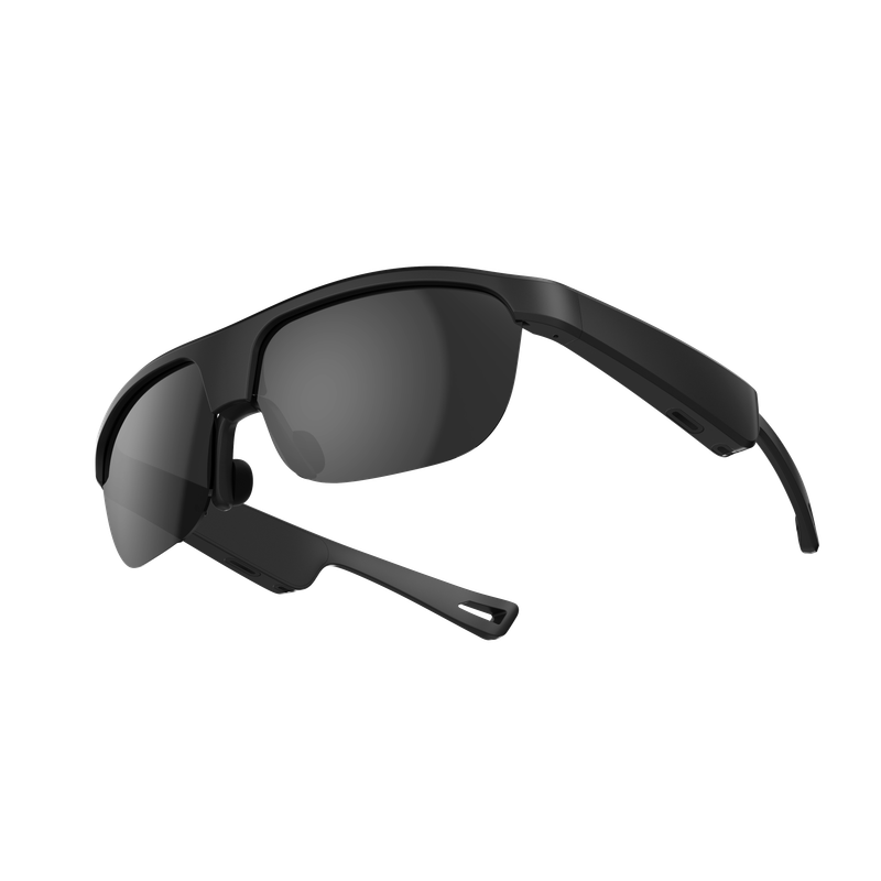 Dual London Black Smart Bluetooth sunglasses