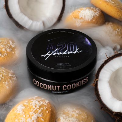 420 Dark Line - Cocount Cookies  (250g)