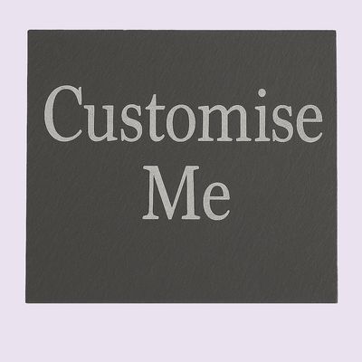 Custom Text Coaster