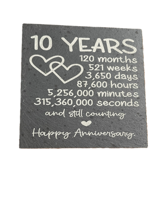 Milestone and Birthday Coasters