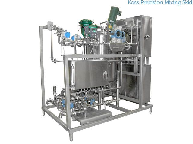 Koss Precision Mixing Skid Koss Precision Mixing Skid