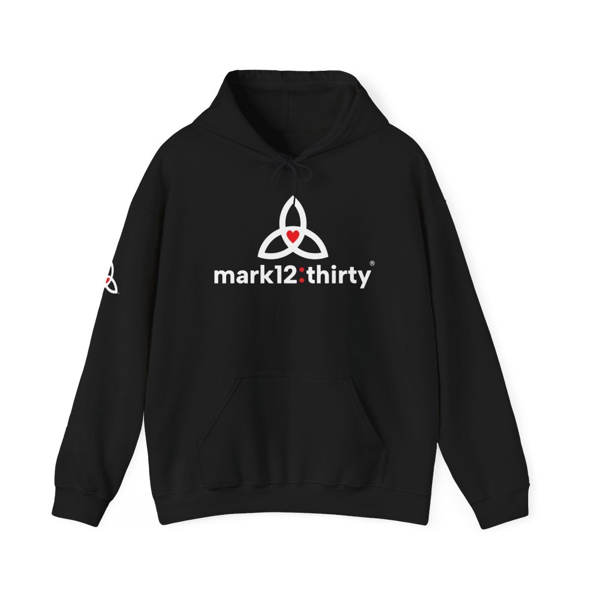 Heavy Blend™ Hooded Sweatshirt, Sizes: XL, Colors: Black