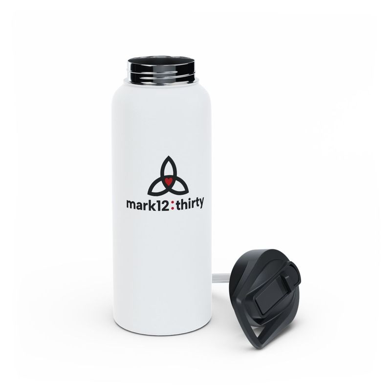 Stainless Steel Water Bottle, Standard Lid