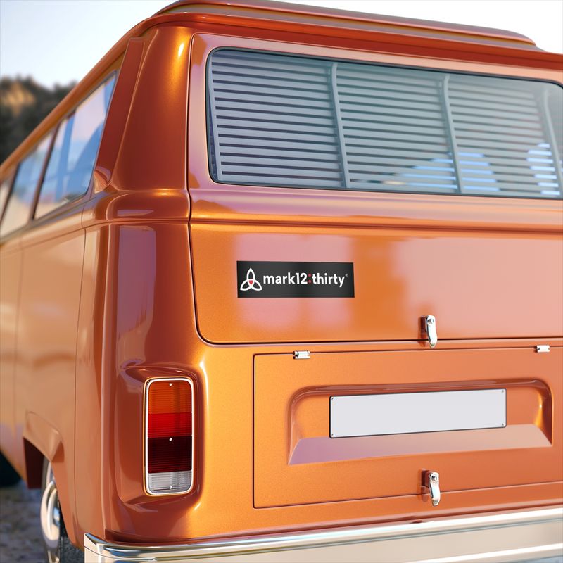 mark12thirty® Bumper Sticker