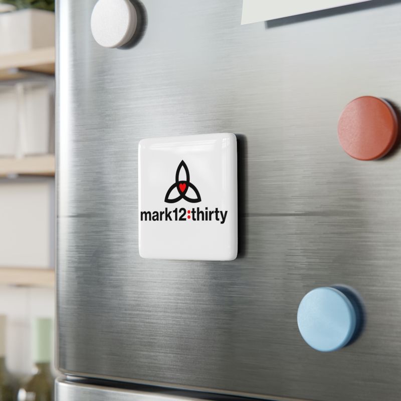 Porcelain Magnet, Square