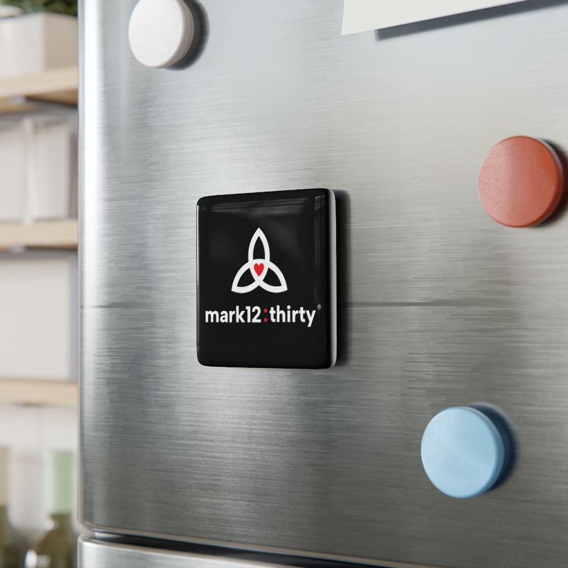 Porcelain Magnet, Square