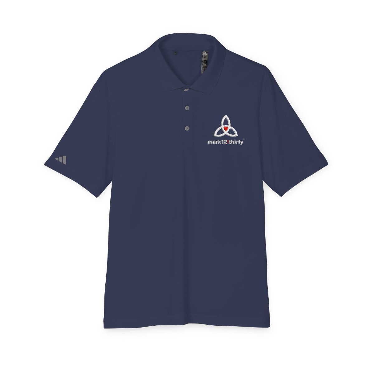 adidas Performance Polo, Colors: Navy, Sizes: S