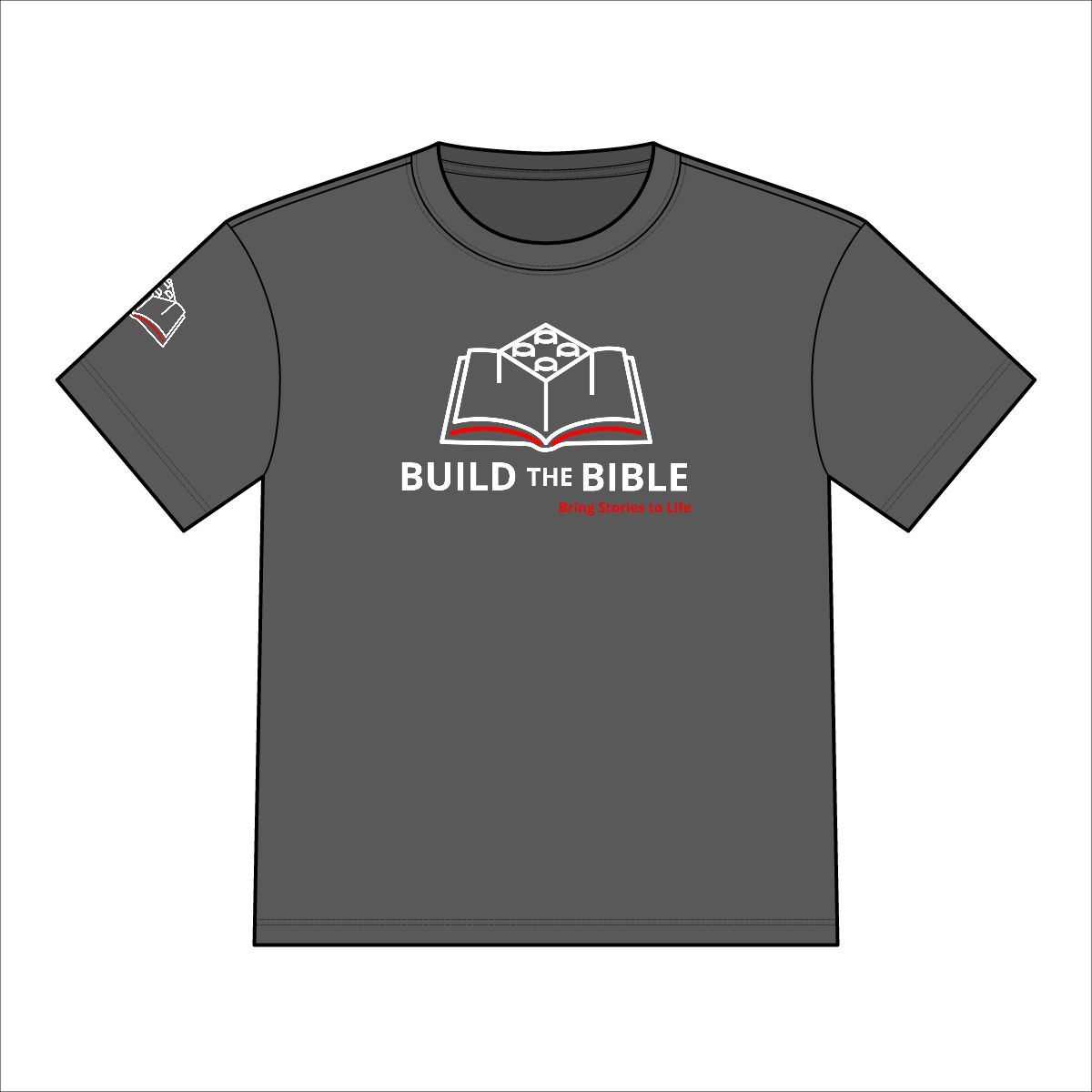 CamoHex Tee, Clothing sizes: XS, Sporttek Colors: Iron Grey