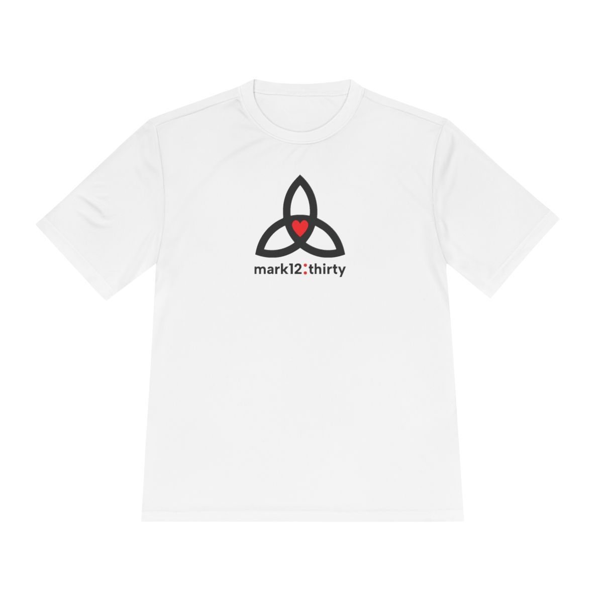 mark12thirty Performance Tee, Sizes: XS, Colors: White