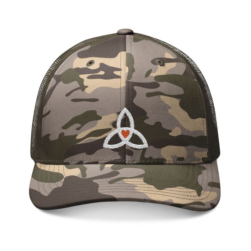 Embroidered Camouflage Hat