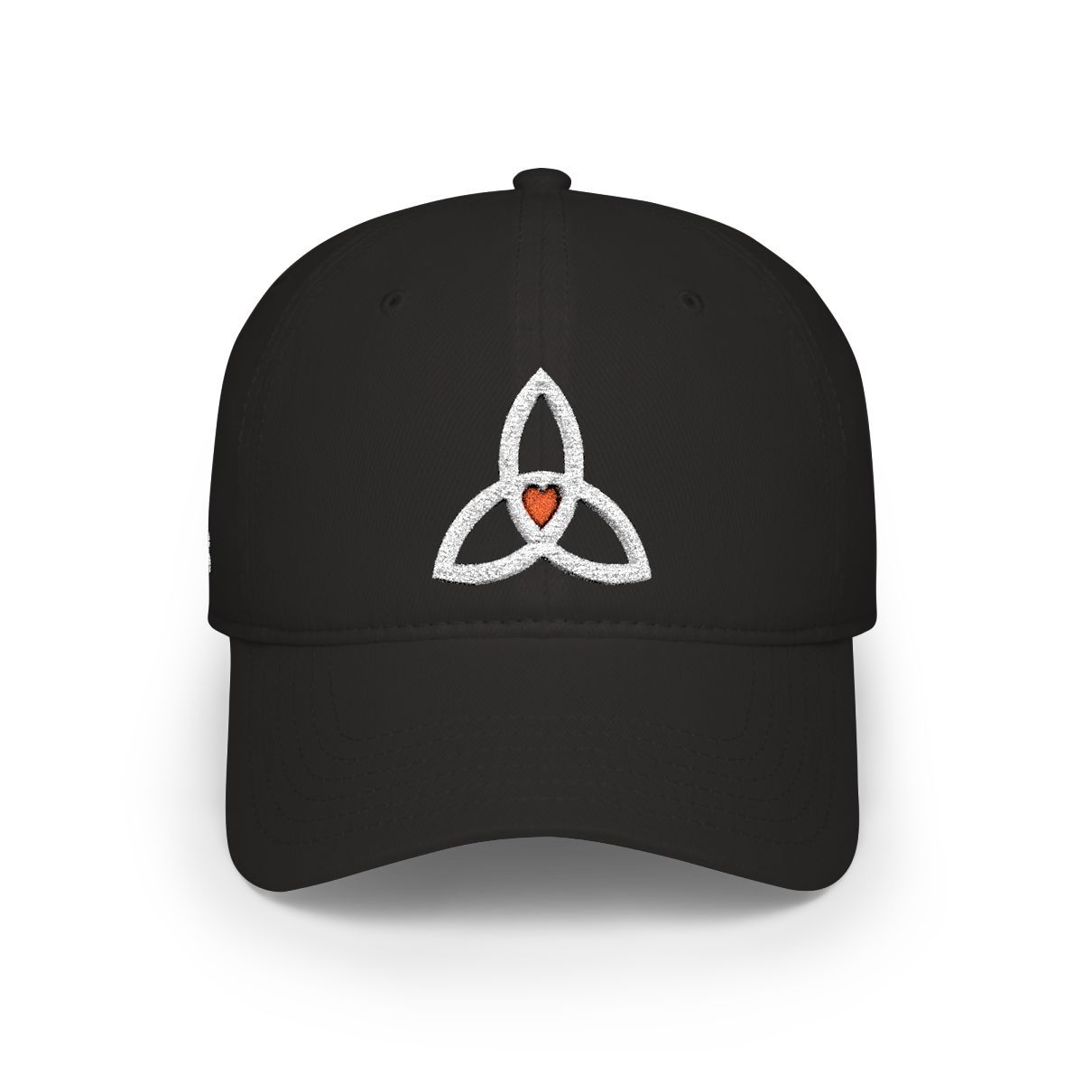 Low Profile Baseball Cap, Colors: Black, Size: One size