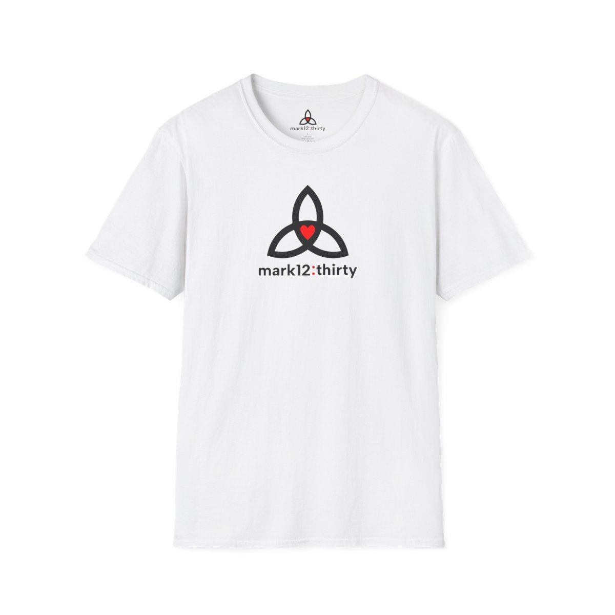 mark12thirty Softstyle® 64000, Sizes: XS, Colors: White