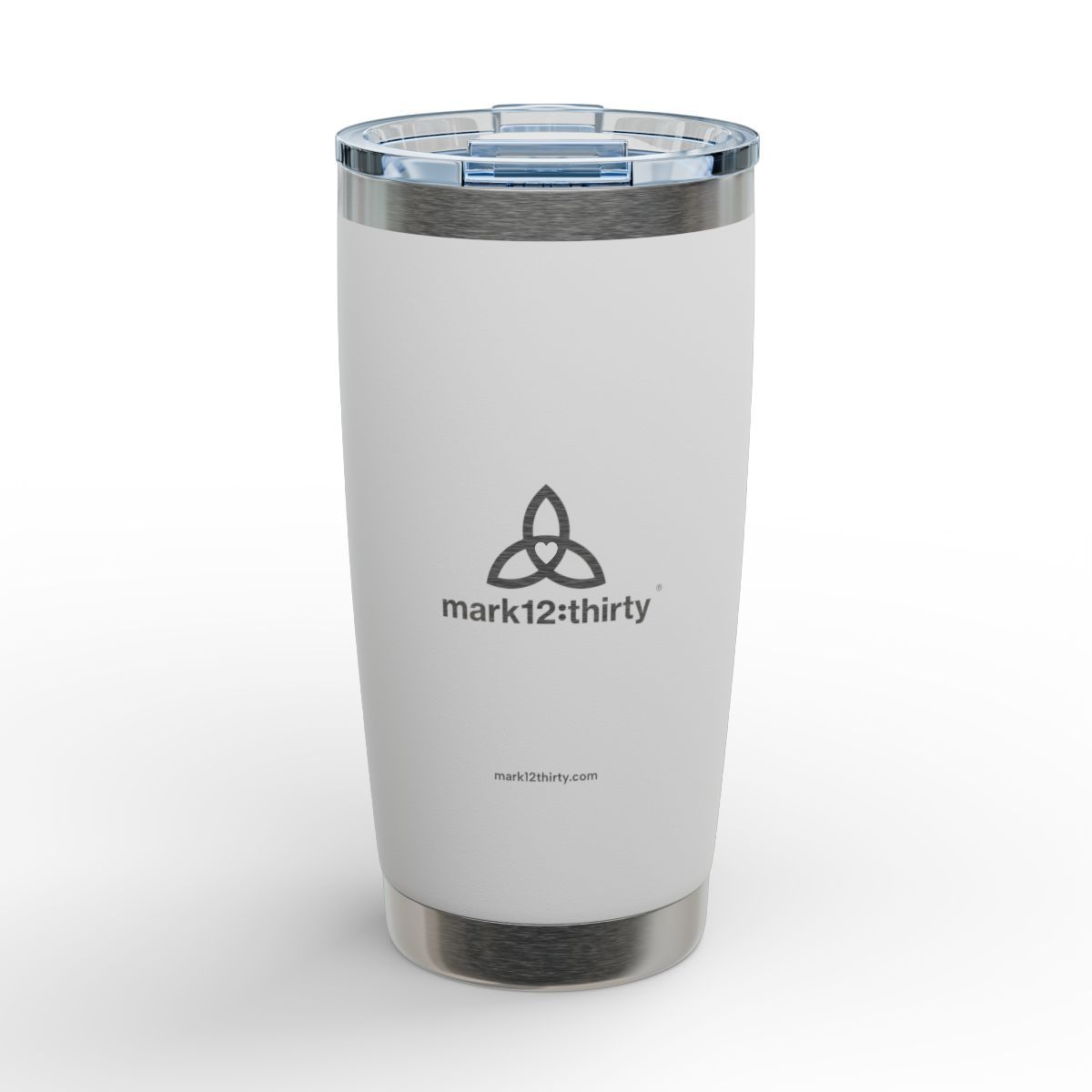 mark12thirty Riva Tumbler (Engraved), Colors: White, Size: 20oz