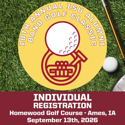 18th Annual ISU Alumni Band Golf Classic Registration - Individual