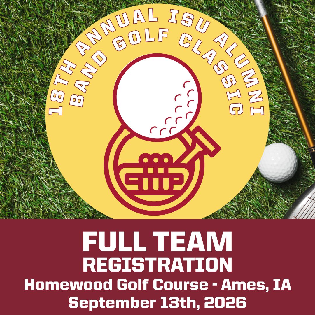 18th Annual ISU Alumni Band Golf Classic Registration - Full Team